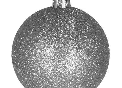Kerstballen | 30 Stuks | 6/5/4 cm | Grijs