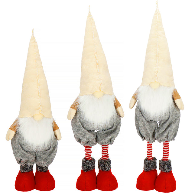 Kerstkabouter | 1 Stuk | Verstelbaar In Hoogte | 53-70 cm