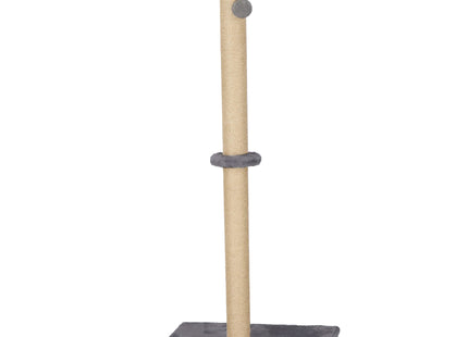 Krabpaal - Voor Katten - Meubelbescherming - 75 cm - Bruin/Donkergrijs