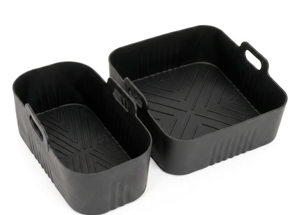Siliconenvorm Geschikt voor Airfryer -  1,5/3 L - Set van 2 - 220 °C - Siliconen
