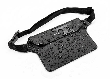 Drybag | Waterdichte Tas | Heuptas | 15 x 22 cm | Zwart