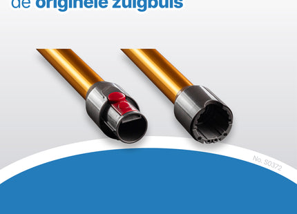 SQOON® Zuigbuis geschikt voor Dyson V12 detect licht koper - Model 971518-14