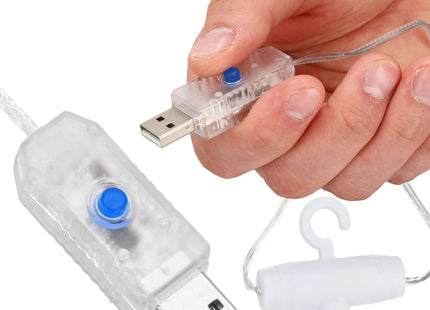 Lichtgordijn | IJspegel Verlichting | Inclusief USB En Afstandsbediening | 300 LED | 3 M | Multicolor |
