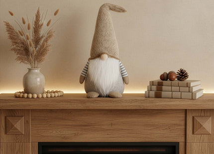 Kerstkabouter - Gnome - Kerstdwerg - Kerstversiering - 38 cm