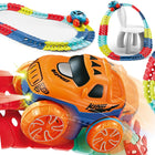 Racebaan - LED Verlichte Raceauto - 92 Delen - Multicolor