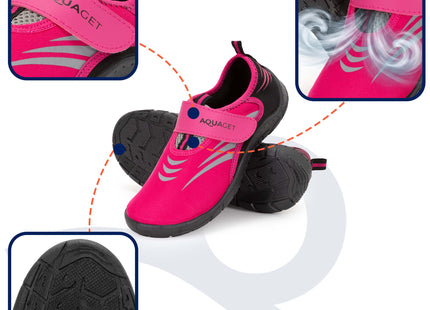 Waterschoenen - AQUA Shoes - Sneldrogend - Rubber - Unisex - Roze - Maat 37