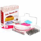 Taart Decoratie Set | Draaiend Taartplateau | 200-Delig