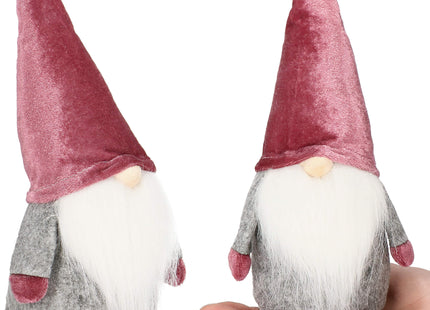 Kerstkabouter - Gnome - Gnoom - Kerstversiering - 27 cm