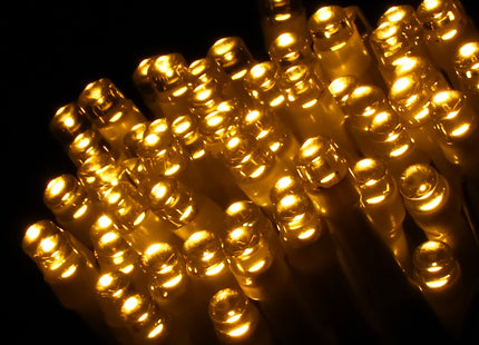 Kerstverlichting | 10,5 m | Batterij | Afstandsbediening | 100 LED | Warm Wit