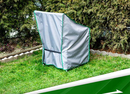 Stoelhoes -Stoel cover - Tuinset - Buitenstoelen - Weersbestendig - Outdoor Stoelhoes  - 58 x 60 x 80 Cm - Grijs