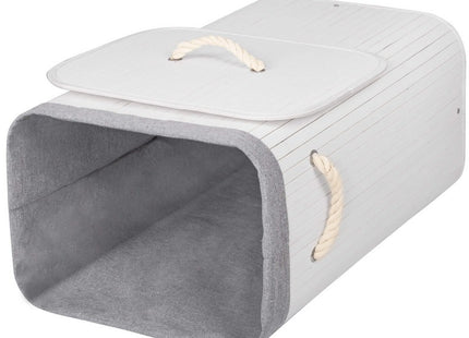 Wasmand | 72 Liter | Wit/Grijs