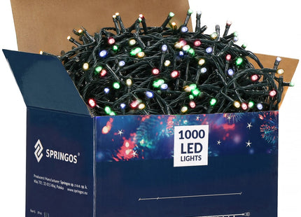 Kerstverlichting | 50 m | 1000 LED | Multicolor
