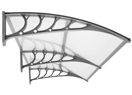 Deurluifel - Transparant - Kunststof - Uv - Bestendig - 200 x 100 cm