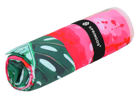 Strandmat | Strandkleed | Strandlaken | Zandvrij | 90 x 180 cm | Turquoise