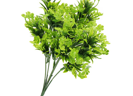 Kunstplant - Kunstbladeren- Sierboeket - Takken - Groen - Twijg - 33 cm