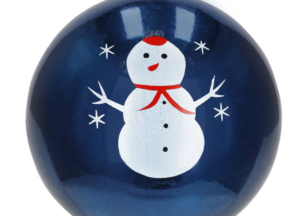 Kerstballen | 4 Stuks | 12 cm | Blauw
