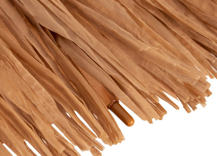 Parasol | Strand Parasol | Parasols | Opvouwbaar | Hawaiiaans | 160 cm | Bruin
