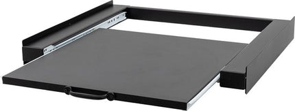 Muntel® Tussenstuk Wasmachine Droger - Stapelkit Wasmachine Droger - Universeel - Uitschuifbare werkblad - Zwart
