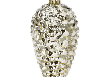 Kerstballen | 47 Stuks | Bruin/Wit/Goud