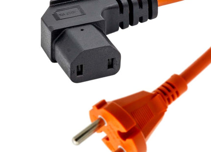 SQOON® Afneembaar Snoer 15 m Geschikt voor Cleanfix S10 Serie – Vervangt 022.150E – Haakse Stekker Rechts – VDE/KEMA