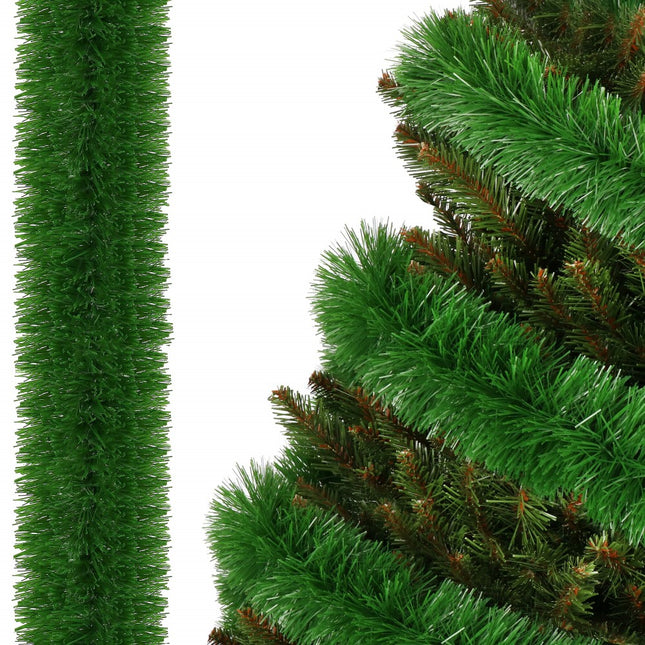 Kerstslinger | Guirlande | 3 m | Donkergroen