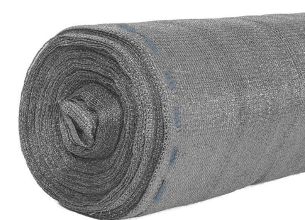 Zichtbreeknet | Rol 1,5 x 50 m | 90 % Schaduw | 140g/m2 | Grijs