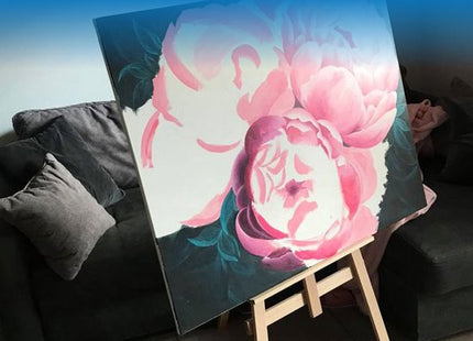 Schildersezel | Handgemaakt | Tot 175 cm Hoogte | 175 x 58 x 92 cm | Hout