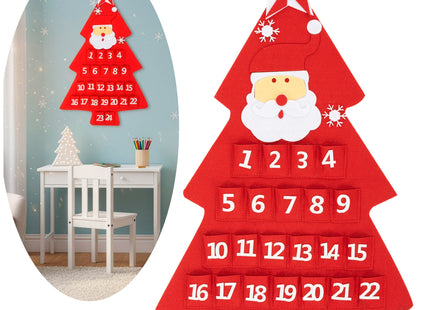 Adventskalender | 24 lades | Hangend | Kerstboom