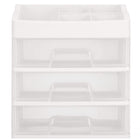 Make Up Organizer | Sieradendoos | Meerdere vakken | Lade Kast | Wit | 26,5x23,3x17cm