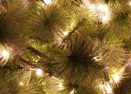 Kunstkerstboom Op Stam | Kunststof | 150 cm | Met Verlichting | Sneeuw | 128 LED