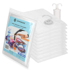 Vacuümzakken Set | 70 x 100 cm | Opbergzakken Kleding | Herbruikbaar | 10 Stuks | Transparant | Inclusief Pomp