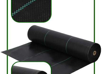 Worteldoek - Anti -Onkruid - Beschermfolie - 135g - 1,1X50 M - Zwart