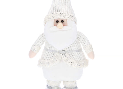 Kerstkabouter | 1 Stuk | Verstelbaar In Hoogte | Wit| 62-90 cm