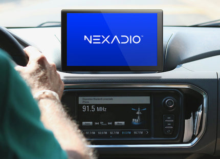 NexAdio® Carplay Scherm - Apple Carplay & Android Carplay - Touchscreen - Inclusief Achteruitrijcamera - FM Transmitter - Aux Aansluiting - 9 Inch