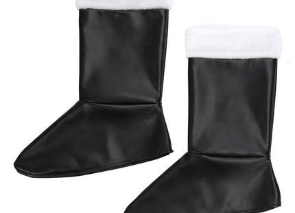 Kerstman Kostuum | Kerstman Pak | Verkleedkleding | 11-Delig | Rood/Wit/Zwart | Unisex