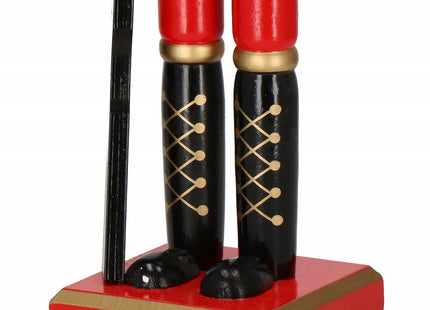 Notenkraker Kerst | 51 cm | Groen/Rood/Zwart