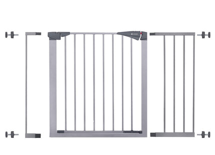 Traphekje | 114 - 119 cm | Traphek | Veiligheidshekje | Metaal/Kunststof | Grijs
