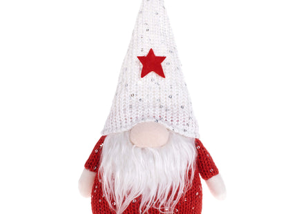 Kerstkabouter - Gnome -  Kerstdwerg - Kerstversiering - 28 cm