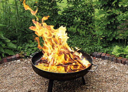 Muntel® BBQ Tripod - Driepoot -Inclusief Pot - Inclusief Rooster - Inclusief Vis Rookplankjes - Inclusief Vuurschaal - 65 x 180 cm