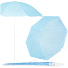 Parasol | Strand Parasol | Parasols | Opvouwbaar | 160 cm | Blauw