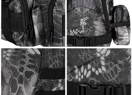 Rugzak | Backpack | Wandelrugzak | Tactical Backpack | 50 Liter | Camouflage | Grijs
