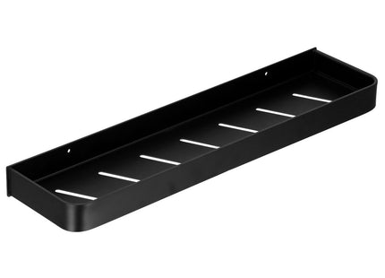 Doucherekje | Doucheplank | Aluminium | 30 cm | Zwart