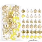Kerstballen | 30 Stuks | Goud/ Geel