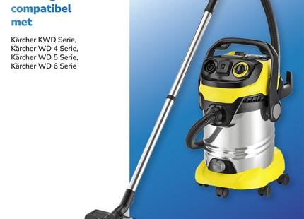 SQOON® Serviceset geschikt voor Kärcher WD 3 - Gelijk aan model: 2.863-006.0 / 2.863-005.0 - Vervangingsset met stofzuigerzakken en filter voor nat- en droogzuigers
