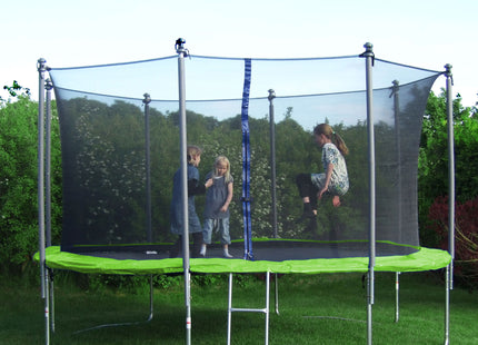 Trampoline Rand | Ø 244 cm | Beschermrand Trampoline | Rond | Groen/Zwart