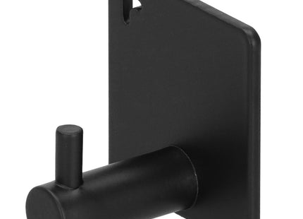 Ophanghaken | Handdoekhaak | 4 Stuks | Zwart