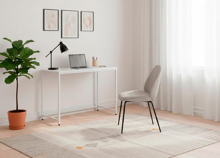 Bureau – Werkbureau – Computer Bureau – Bureautafel – Opklapbaar – 100 X 50 X 76 CM – 50 Kg - industriële - Wit