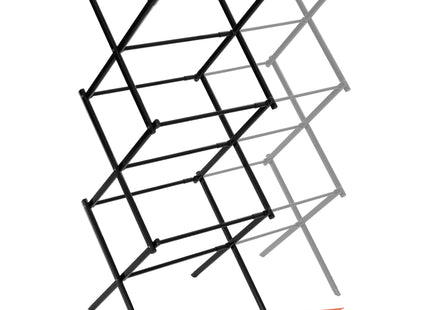 Wasrek - Droogtoren - Droogrek - Verstelbaar - Inklapbaar - Inclusief- Wielen - Telescopisch -  104 x 69 x 36,5 cm