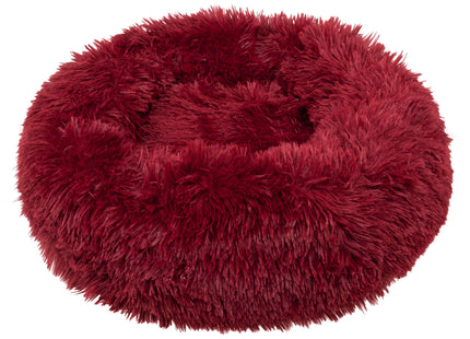 Hondenmand Donut | 60 cm | Bordeaux Rood