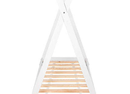 Kinderbed - Tipibed - Frame - Hout - Wit - 145 x 75cm